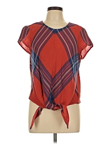 Cloth & Stone Short Sleeve Blouse (view 1)