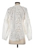 Assorted Brands 100% Cotton Ivory Long Sleeve Blouse Size XS - photo 2