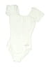 Assorted Brands Solid Ivory One Piece Swimsuit Size 6 (estimated) - photo 1