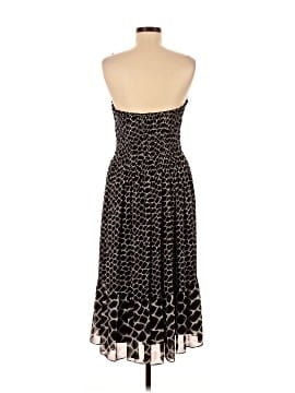 lace v neck dress Flower Sequin V-Neck Dress With Lace-Up Back