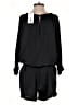 OVERLOVER Solid Black Romper Size M - photo 2