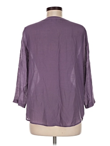 Christopher & Banks 3/4 Sleeve Blouse (view 2)