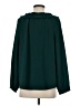 J.Crew 100% Polyester Green Long Sleeve Blouse Size S - photo 2