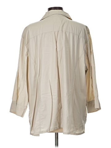Avenue 3/4 Sleeve Button-Down Shirt (view 2)
