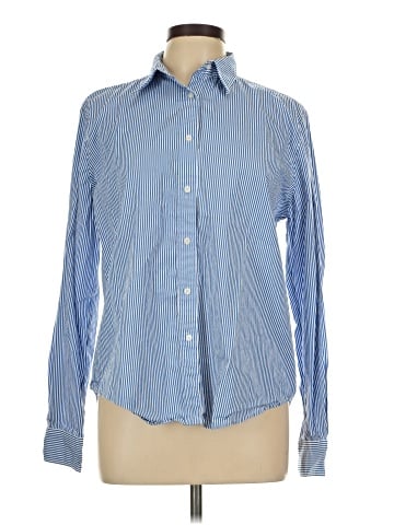 Lauren by Ralph Lauren Long Sleeve Button-Down Shirt (view 1)