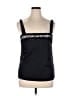 Teddi 100% Polyester Black Sleeveless Top Size XL - photo 1