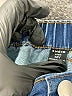 Shein Hearts Blue Jeans Size 12 - photo 3