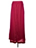 Gap Solid Burgundy Formal Skirt Size 2 - photo 2