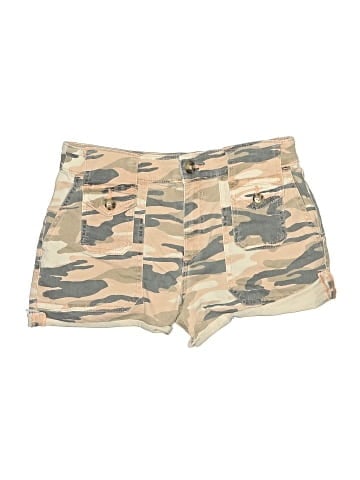 Express Khaki Shorts (view 1)