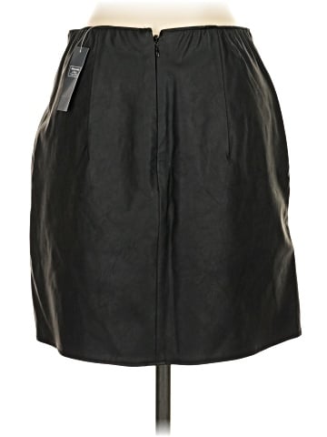 Abercrombie & Fitch Faux Leather Skirt (view 2)