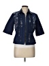 Coldwater Creek 100% Cotton Blue Jacket Size 10 - photo 1