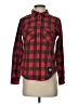 NFL Plaid Red Long Sleeve Button-Down Shirt Size S - photo 1