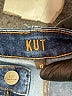 Kut from the Kloth Solid Blue Jeans Size 12 - photo 7