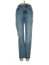 Zara Hearts Blue Jeans Size 2 - photo 1