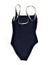 BONDI BORN Solid Blue One Piece Swimsuit Size 1 - photo 2