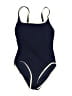 BONDI BORN Solid Blue One Piece Swimsuit Size 1 - photo 1