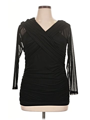 Ann Taylor LOFT 3/4 Sleeve Top (view 1)