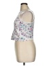 Torrid Floral Silver Tank Top Size 1X Plus (1) - photo 5