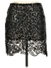 TOV 100% Polyester Black Formal Skirt Size EU 40 / US 10 - photo 1