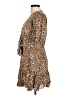 Olivaceous Animal Print Brown Cocktail Dress Size M - photo 5