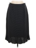 Worth 100% Silk Polka Dots Black Silk Skirt Size 8 - photo 1
