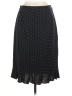 Worth 100% Silk Polka Dots Black Silk Skirt Size 8 - photo 2