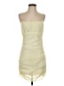 Storia 100% Polyester Yellow Cocktail Dress Size S - photo 1