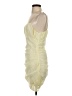 Storia 100% Polyester Yellow Cocktail Dress Size S - photo 5
