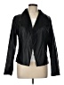 Bar III Black Faux Leather Jacket Size L - photo 1