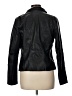 Bar III Black Faux Leather Jacket Size L - photo 2