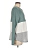 Unbranded Color Block Teal Pullover Sweater Size M - photo 4