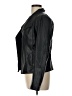 Bar III Black Faux Leather Jacket Size L - photo 5