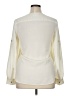 Calvin Klein 100% Polyester Ivory 3/4 Sleeve Blouse Size XL (estimated) - photo 2