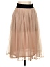 Pins and Needles 100% Polyester Polka Dots Tan Casual Skirt Size XS - photo 1