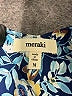 Meraki 100% Polyester Floral Blue Casual Dress Size M - photo 7