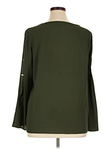 MICHAEL Michael Kors Long Sleeve Blouse (view 2)