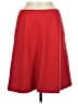 Ann Taylor LOFT Solid Red Casual Skirt Size 6 - photo 1