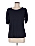 Staccato Black Short Sleeve Top Size M - photo 1