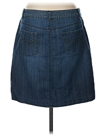 Christopher & Banks Denim Skirt (view 2)