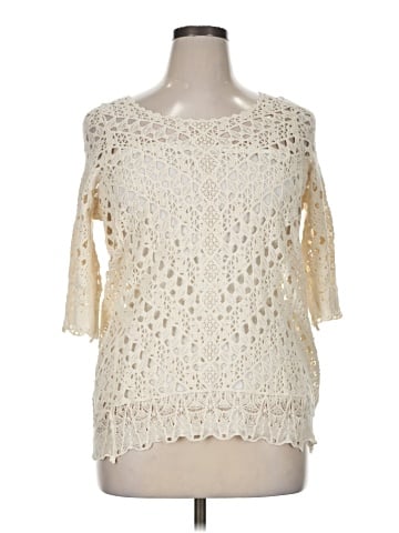 Brittany Black 3/4 Sleeve Blouse (view 1)
