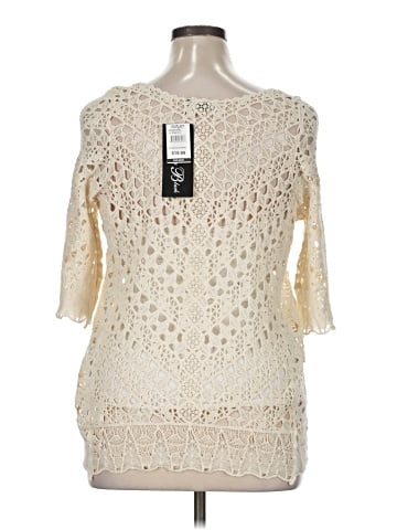 Brittany Black 3/4 Sleeve Blouse (view 2)