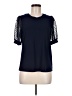 CeCe Blue Short Sleeve Top Size M - photo 1