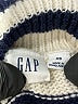 Gap 100% Cotton Stripes Ivory Pullover Sweater Size XS - photo 7