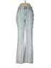 Le Lis 100% Cotton Stripes Blue Jeans Size M - photo 1