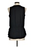 Banana Republic 100% Polyester Black Sleeveless Blouse Size M - photo 2