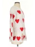 Unbranded Hearts White Pullover Sweater Size S - photo 4