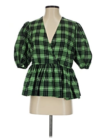 Ganni 3/4 Sleeve Blouse (view 1)