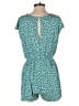 GiGio 100% Rayon Hearts Teal Romper Size S - photo 2