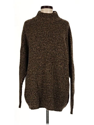 Joan Vass Turtleneck Sweater (view 1)