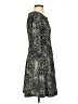 Taylor Animal Print Gray Casual Dress Size 4 - photo 4